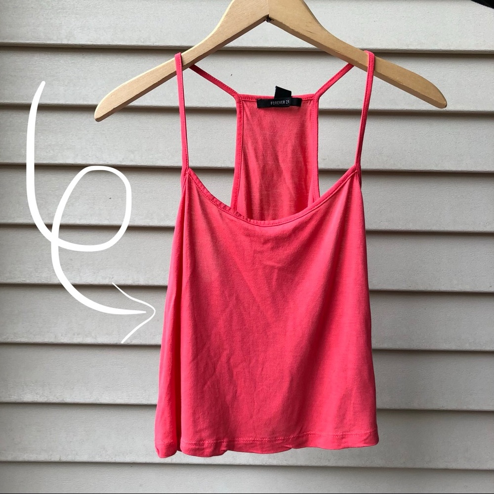 NEW 💕 Crop Top Racerback in Coral